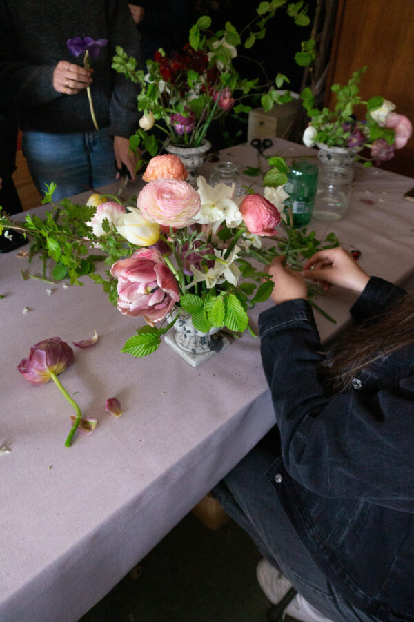 Atelier composition florale Rouen